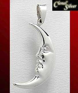 Фотоий: надувательство Jewels женщины - PENDENTIF DEMI LUNE ARGENT 20,00EUR - PENDENTIF LUNE ARGENT + CHAINE EN ARGENT OFFERTE
