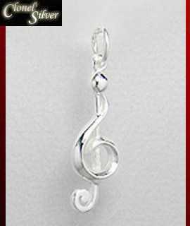 Фотоий: надувательство Jewels женщины - PENDENTIF NOTE DE MUSIQUE 15,00EUR - PENDENTIF CLE DE SOL EN ARGENT + CHAINE ARGENT