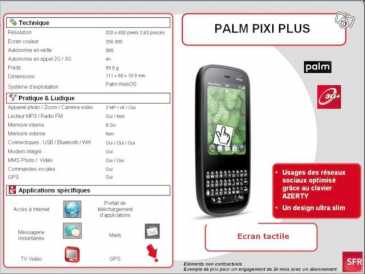 Фотоий: надувательство телефоны клетки PALM - PIXI PLUS