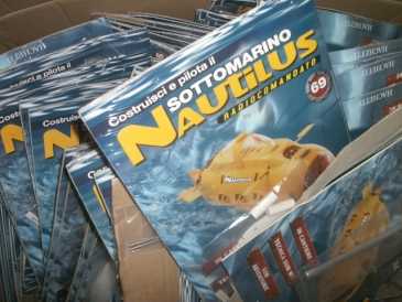 Фотоий: надувательство игрушки и модели HACHETTE - NAUTILUS SOTTOMARINO DA MONTARE HACHETTE
