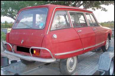 Фотоий: надувательство автомобили CITROEN - AMI 6