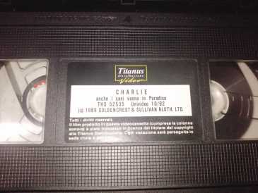 Фотоий: надувательство VHS CHARLIE - ANCHE I CANI VANNO IN PARADISO - DON BLUTH