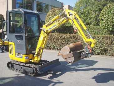 Фотоий: надувательство машины KOMATSU - PC16