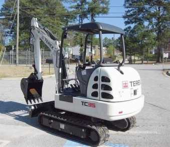 Фотоий: надувательство машины TEREX - TC35