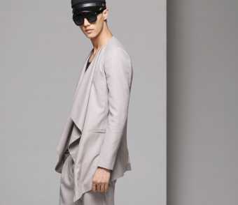 Фотоий: надувательство одежда люди - VANTOUCH FASHION - VANTOUCH UNIQUE DESIGNER DRAPING SUIT JACKET