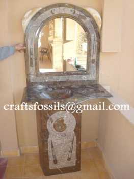 Фотоий: надувательство украшение BELLE LAVABO EN MARBRE FOSSILISE 2012 - BELLE LAVABO EN MARBRE FOSSILISE 2012