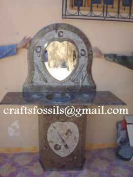 Фотоий: надувательство украшение BELLE LAVABO EN MARBRE FOSSILISE 2012 - BELLE LAVABO EN MARBRE FOSSILISE 2012