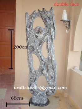 Фотоий: надувательство украшение PLAQUE AVEC NATURAL FOSSILES  DOUBLE FACE - PLAQUE AVEC NATURAL FOSSILES DOUBLE FACE