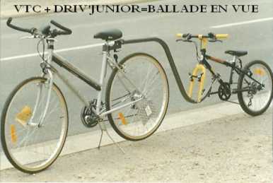 Фотоий: надувательство вспомогательное оборудование люди - DRIVJUNIOR - REMORQUE VELO