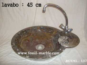 Фотоий: надувательство украшение WASH BASINS FROM FOSSILIZED MARBLE MOROCCO - WHOLESALES WASH BASINS FROM FOSSILIZED MARBLE