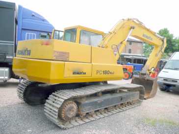 Фотоий: надувательство машины KOMATSU - PC 180 LNC - 3