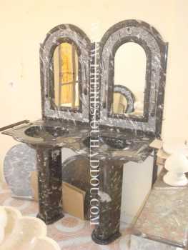 Фотоий: надувательство украшение SINK STONE MARBLE FROM MOROCCO FOSSILZED - SINK MARBLE FOSSILIZED STONE FROM MOROCCO
