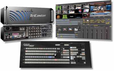 Фотоий: надувательство Рекордеры игроков DVD/$$ET-VHS NEWTEK - TRICASTER 450 EXTREME