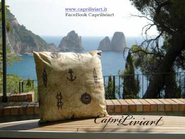 Фотоий: надувательство украшение CAPRILIVIART - CAPRILIVIART - CUSCINI CAPRI (HAND MADE IN CAPRI)