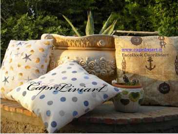 Фотоий: надувательство украшение CAPRILIVIART - CAPRILIVIART - CUSCINI CAPRI (HAND MADE IN CAPRI)