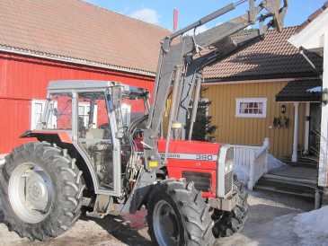 Фотоий: надувательство тележки и общие назначения MAN - MASSEY FERGUSON