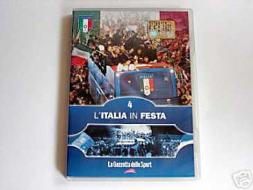 Фотоий: надувательство 4 DVD 4 DVD L'ITALIE A LA COUPE DU MONDE 2006 - GAZZETTA DELLO SPORT