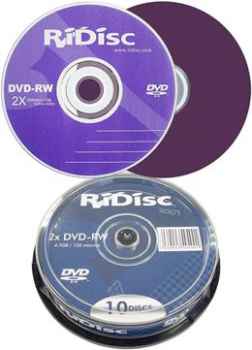 Фотоий: надувательство потребляемо RIDISC - CAKEBOX DE 10 DVD -RW 4,7 GO 2X