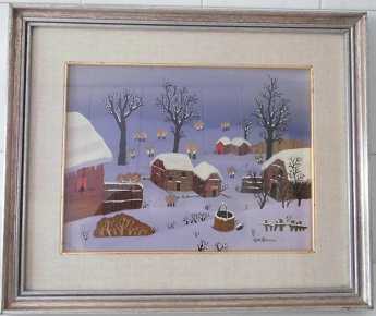Фотоий: надувательство картины и чертежи INVERNO VIOLA CON NEVE