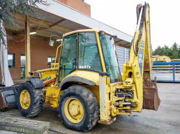 Фотоий: надувательство машины KOMATSU - TERNA KOMATSU WB 97S