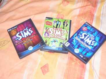 Фотоий: надувательство видео- игры MAXIS - LOT JEU PC LES SIMS