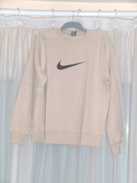 Фотоий: надувательство одежда люди - NIKE - SWEAT NIKE BEIGE NEUF ET EMBALLE