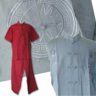 Фотоий: надувательство одежда люди - CULTURE VIET - PYJAMA HOMME EN SOIE DE VAN PHUC