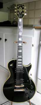Фотоий: надувательство гитары и другие аппаратуры шнура GIBSON - LESPAUL SATAN JOKERS