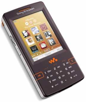 Фотоий: надувательство телефоны клетки SONY ERICSSON - SONY ERICCSSON W 950I