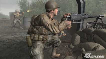 Фотоий: надувательство видео- игры ACTIVISION - CALL OF DUTY 2