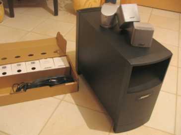 Фотоий: надувательство громкоговорители BOSE - BOSE ACOUSTIMAS 6