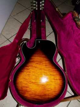 Фотоий: надувательство гитары и другие аппаратуры шнура GIBSON - ES 175 D