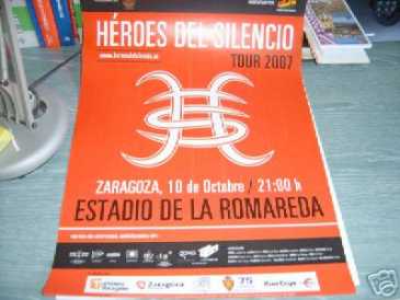 Фотоий: надувательство билеты согласия HEROES DEL SILENCIO VIP (10 OCT) - ZARAGOZA