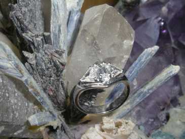 Фотоий: надувательство Jewels женщины - ANILLO CON DIAMANTES - ANILLO ORO BLANCON CON DIAMANTES