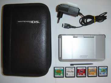 Фотоий: надувательство видео- игры NINTENDO - NINTENDO DS + 5 JUEGOS ORIGINALES + ESTUCHE + CARG