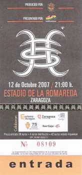 Фотоий: надувательство билеты согласия CONCIERTO HEROES DEL SILENCIO - ZARAGOZA (ESTADIO DE LA ROMAREDA)