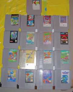 Фотоий: надувательство видео- игры NINTENDO - JEUX NINTENDO NES A PETIT PRIX