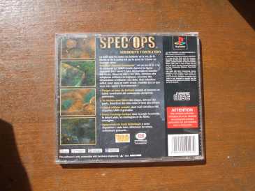 Фотоий: надувательство видео- игры PLAYSTATION - SPEC OPS  AIRBORNE COMMENDO