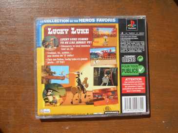 Фотоий: надувательство видео- игры PLAYSTATION - LUCKY LUKE