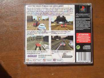 Фотоий: надувательство видео- игры PLAYSTATION - PARIS-MARSEILLE   RACING