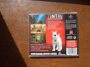 Фотоий: надувательство видео- игры PLAYSTATION - TINTIN OBJECTIF AVANTURE