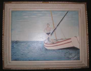 Фотоий: надувательство картины и чертежи LE BATEAU