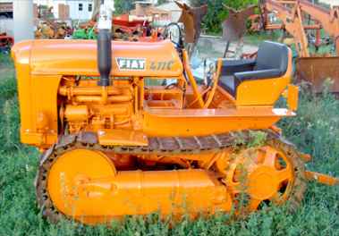 Фотоий: надувательство аграрные корабли FIAT - FIAT 411 C TRATTORE D EPOCA