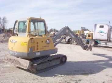 Фотоий: надувательство машины VOLVO - EC55