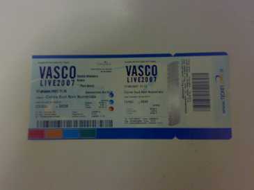 Фотоий: надувательство билеты согласия CONCERTO VASCO ROSSI ROMA 27 GIUGNO 2007 - ROMA STADIO OLIMPICO