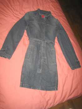 Фотоий: надувательство одежда женщины - ESPRIT - TRENCH EN JEAN