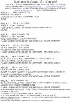 Фотоий: надувательство сваренные тарелки MENU PARA GRUPOS