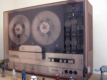 Фотоий: надувательство HIFI стерео/радиоий PHILIPS - MAGNETO A BANDE PHILIPS N4416