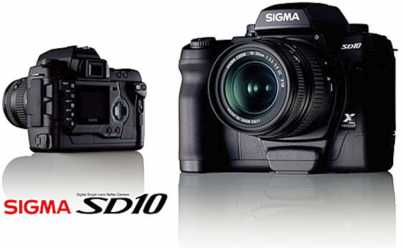 Фотоий: надувательство камеры SIGMA - APPAREIL PHOTO REFLEX NUMERIQUE SIGMA SD10