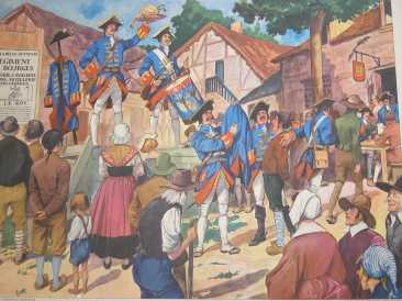 Фотоий: надувательство фотоие/плакаты SOLDATS SOUS LOUIS XIV ET JEAN BART